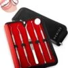 Newide Professionele Tandarts Set Met Luxe Etui – Tandsteen Verwijderaar – RVS Tandarts Setje – Tandenstokers – Tandartshaakje – Tand Verzorging Gereedschap Set – Tandplak Verwijderaar -Verzorgingsproducten 1001x1200