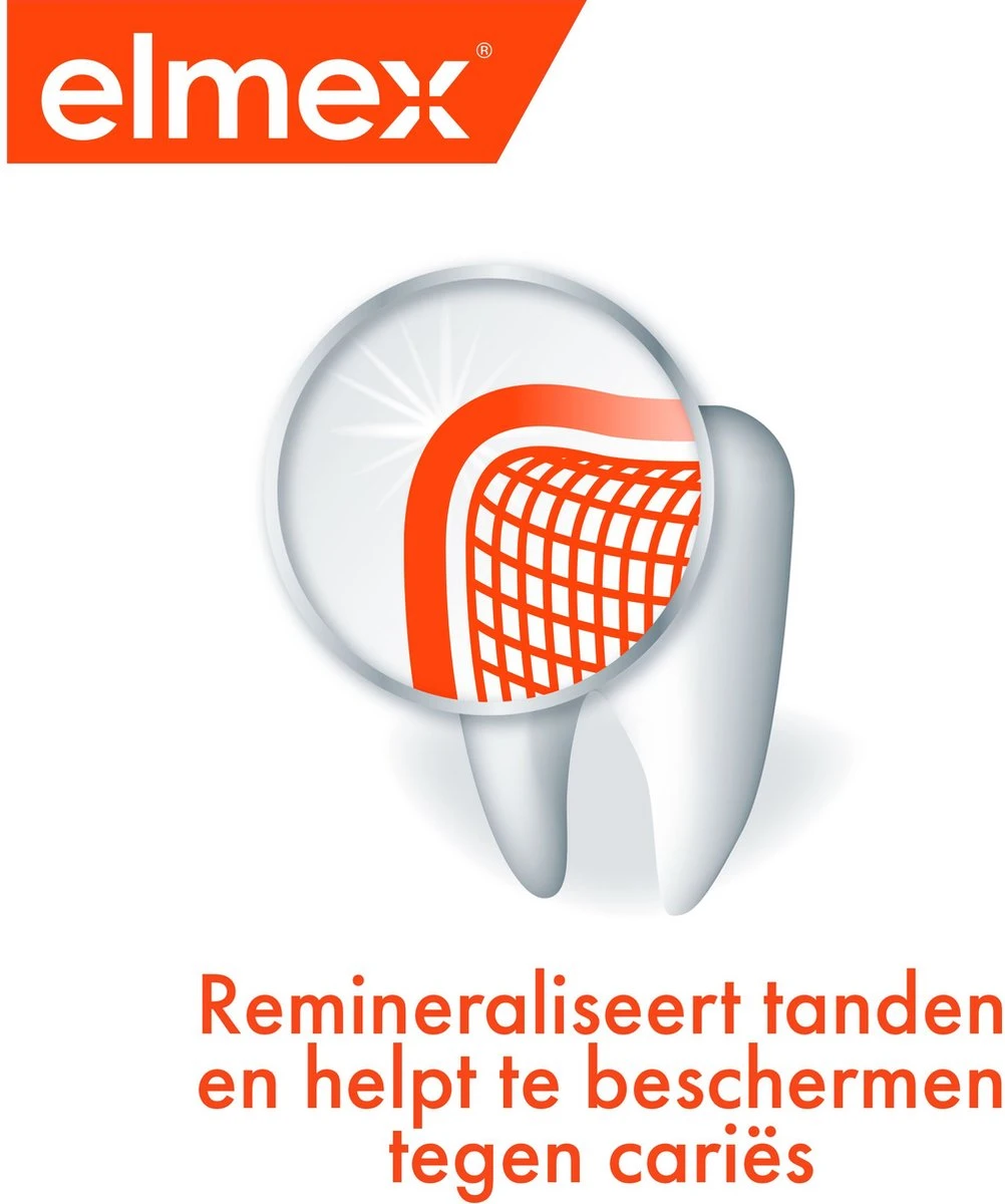 Elmex Anti Cariës Mentholvrij Tandpasta 4 X 75ml - Voordeelverpakking 14 Elmex Anti Cariës Mentholvrij Tandpasta 4 X 75ml - Voordeelverpakking - Afbeelding 12