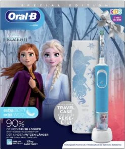Oral B Oral-B Kids Frozen 2 - Elektrische Tandenborstel - Powered By Braun - 1 Handvat En 1 Opzetborstel -Verzorgingsproducten 1007x1200 4