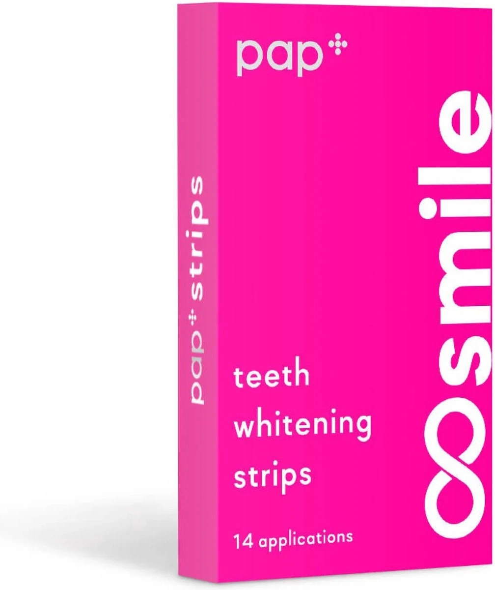 Teeth Whitening Strips - PAP+ - Professionele Tandenbleek Strips - Tanden Bleken - Wittere Tanden - Tand & Tandvlees Vriendelijk - Zonder Peroxide - Gemakkelijk & Overal Te Gebruiken - Pap Tanden Whitening Strips 8 Teeth Whitening Strips - PAP+ - Professionele Tandenbleek Strips - Tanden Bleken - Wittere Tanden - Tand & Tandvlees Vriendelijk - Zonder Peroxide - Gemakkelijk & Overal Te Gebruiken - Pap Tanden Whitening Strips - Afbeelding 6