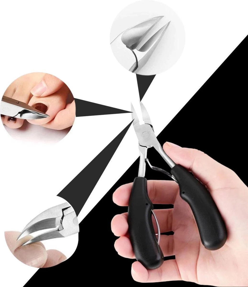 7-delige Pedicure En Manicure Set - Nagelknipper - Pedicureset - Nagelvijl - Nageltang - Kalknagel - Teennagelknipper 7 7-delige Pedicure En Manicure Set - Nagelknipper - Pedicureset - Nagelvijl - Nageltang - Kalknagel - Teennagelknipper - Afbeelding 6