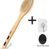 Blubs® – Houten Badborstel – Dry Brush – Rug Scrubber – Lichaamsborstel – Rugborstel Douche Met Steel – Huidborstel – Rugborstel Hout – Houten Badborstel Met Steel – Doucheborstel Met Steel – Houten Borstel – Droogborstel – Massage – Zwart -Verzorgingsproducten 1036x1200 5