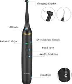 Elektrische Tandsteen Verwijderaar - Tandplak Verwijderaar - Inclusief Tandarts Set -Verzorgingsproducten 1039x1200