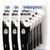 Interprox Plus XX-Maxi - 6 Tot 11 Mm - Zwart 3 X 4 Stuks - Voordeelpakket