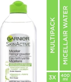 Garnier SkinActive - Micellair Reinigingswater Gemengde Huid - 3 X 400ml - Micellair Water Voordeelverpakking -Verzorgingsproducten 1041x1200 2