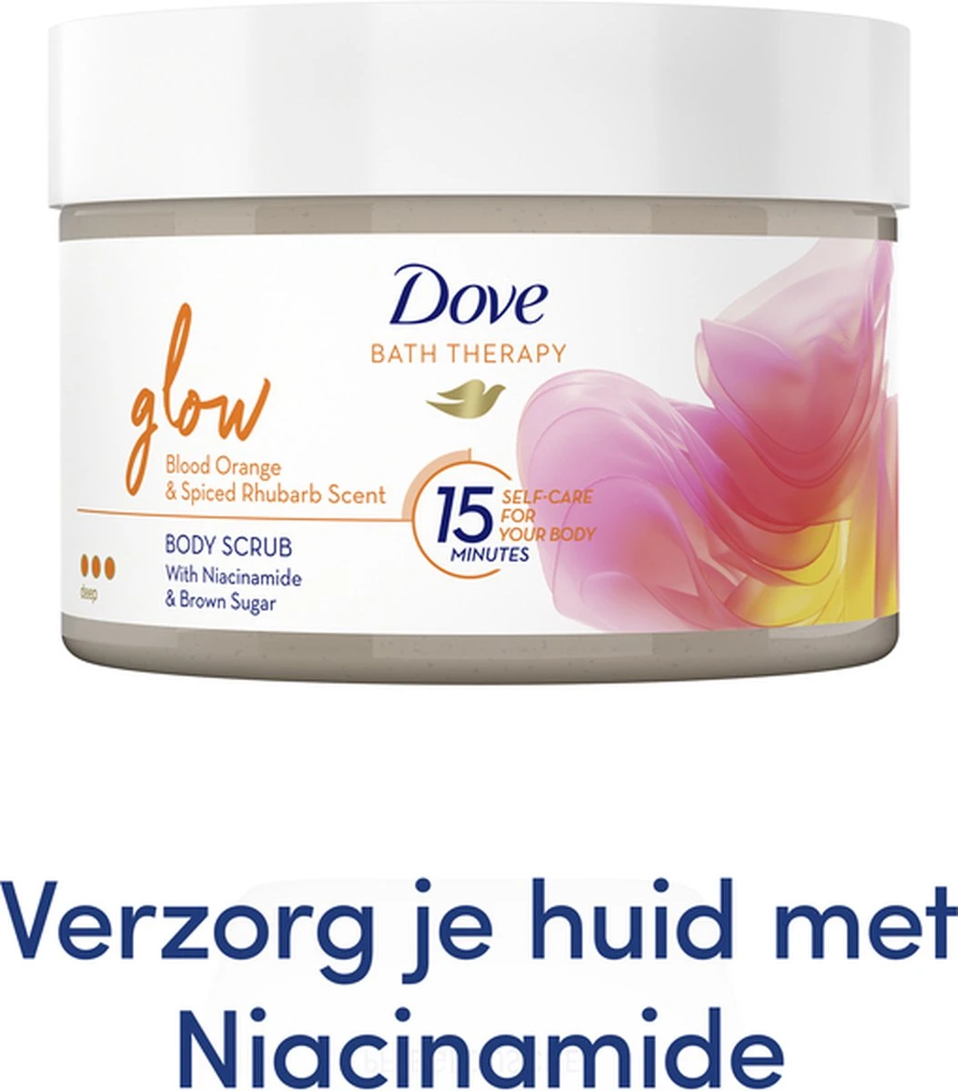 Dove Bath Therapy Glow - Body Scrub - 295 Ml 5 Dove Bath Therapy Glow - Body Scrub - 295 Ml - Afbeelding 3