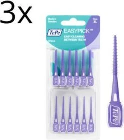 Tepe Easypick Paars XL - 3 X 36 Stuks - Voordeelverpakking -Verzorgingsproducten 1063x1200 5