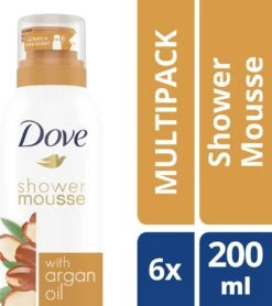 Dove Argan Oil Doucheschuim - 6 X 200ml - Voordeelverpakking 11 Dove Argan Oil Doucheschuim - 6 X 200ml - Voordeelverpakking -Verzorgingsproducten 1066x1200 3