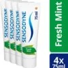 Sensodyne Freshmint Tandpasta Voor Gevoelige Tanden 4x75ml -Verzorgingsproducten 1071x1200 4