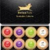 RelaxTub® Bruisballen - Bruisballen Voor Bad - Natuurlijke Kokosboter & Arganolie - Bath Bombs - Badbom - Badballen - Dierproefvrij - 8 X 80g XL Formaat - Inclusief Luxe Cadeauverpakking - Geschikt Voor Volwassene & Kind -Verzorgingsproducten 1082x1200 4