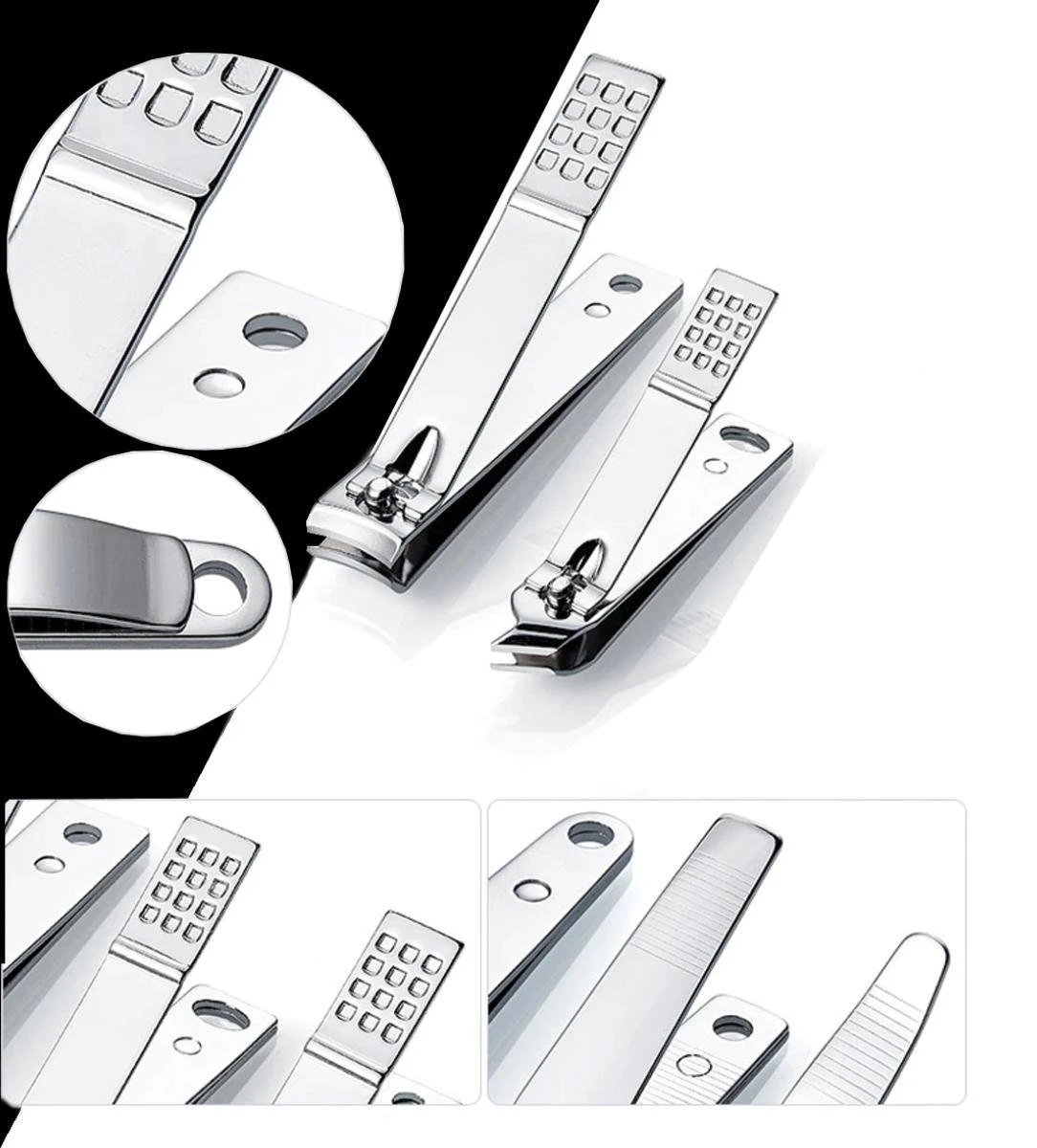 7-delige Pedicure En Manicure Set - Nagelknipper - Pedicureset - Nagelvijl - Nageltang - Kalknagel - Teennagelknipper 5 7-delige Pedicure En Manicure Set - Nagelknipper - Pedicureset - Nagelvijl - Nageltang - Kalknagel - Teennagelknipper - Afbeelding 4