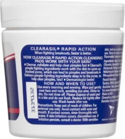 Clearasil Ultra Rapid Action Pads - Reinigingsdoekjes - 2 X 65 Stuks -Verzorgingsproducten 1086x1200 5