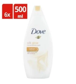 Dove Silk Douchegel - 6 X 500ml - Voordeelverpakking -Verzorgingsproducten 1090x1200 2