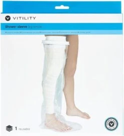 VITILITY Douchehoes Been Heel - Gipshoes - Gips En Verband Bescherming Tegen Vocht 29 VITILITY Douchehoes Been Heel - Gipshoes - Gips En Verband Bescherming Tegen Vocht -Verzorgingsproducten 1093x1200
