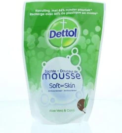 Dettol Handzeep Zachte Mousse - Antibacterieel - Navulling Magic Foam - Aloe Vera & Coco - 200 Ml 17 Dettol Handzeep Zachte Mousse - Antibacterieel - Navulling Magic Foam - Aloe Vera & Coco - 200 Ml -Verzorgingsproducten 1097x1200