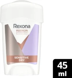Rexona Maximum Protection Sensitive Dry - Deodorant - 6x 45 Ml - Voordeelverpakking 10 Rexona Maximum Protection Sensitive Dry - Deodorant - 6x 45 Ml - Voordeelverpakking -Verzorgingsproducten 1102x1200 6