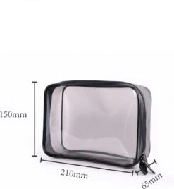 Somstyle 8-Delig Reisflesjes Set Transparant - Vliegtuig Handbagage - Toilettas Inclusief Potjes & Navulbare Flacons - Reisaccessoires - Wit -Verzorgingsproducten 1104x1200 3