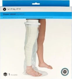 VITILITY Douchehoes Been Heel - Gipshoes - Gips En Verband Bescherming Tegen Vocht 33 VITILITY Douchehoes Been Heel - Gipshoes - Gips En Verband Bescherming Tegen Vocht -Verzorgingsproducten 1107x1200