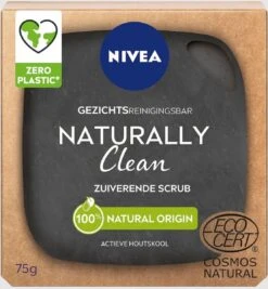NIVEA Naturally Clean Face Bar Zuiverende Scrub 75 Gr -Verzorgingsproducten 1110x1200 1