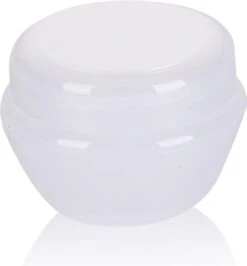 Somstyle 8-Delig Reisflesjes Set Transparant - Vliegtuig Handbagage - Toilettas Inclusief Potjes & Navulbare Flacons - Reisaccessoires - Wit -Verzorgingsproducten 1116x1200 8