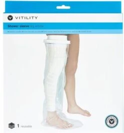 VITILITY Douchehoes Been Heel - Gipshoes - Gips En Verband Bescherming Tegen Vocht 39 VITILITY Douchehoes Been Heel - Gipshoes - Gips En Verband Bescherming Tegen Vocht -Verzorgingsproducten 1117x1200 3