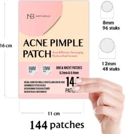 Acne Patches Voor Dag En Nacht - Puisten Verwijderaar - Huidreiniger - 144 Stuks In 2 Formaten - Pukkel Pleister - Pimple Patch Die Onzuiverheden Absorbeert - Acneverzorging -Verzorgingsproducten 1119x1200 4