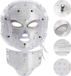 JTEX® - Professioneel LED Masker - Gezichtsmasker - Face Mask - Lichttherapie - 7 Soorten Behandelingen - Anti Rimpel - Anti Acne Huidverzorging - Skin Cleaner - Masker - Anti Aging Mask - Gezichtsbehandeling - New Generation - LED Masker -Verzorgingsproducten 1122x1200 9