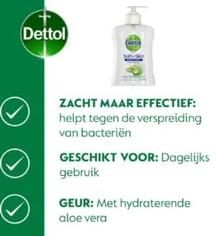 Dettol - Handzeep - Antibacterieel - Verzachtend - Aloë Vera - 6 X 250 Ml -Verzorgingsproducten 1125x1200 8