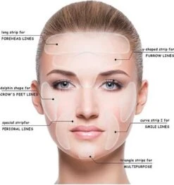 16 Stuks Anti-Rimpel Pads - Herbruikbaar - Silicone Huidverzorging - Tegen Rimpels En Lijntjes, Kin, Voorhoofd, Mond, Rimpelverwijderaar - Rimpels Verwijderen -Verzorgingsproducten 1126x1200 4