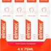 Elmex Anti Caries Tandpasta 4 X 75ml - Voordeelverpakking -Verzorgingsproducten 1129x1200 12