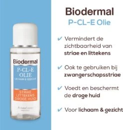 Biodermal P-CL-E Olie - Huidolie - Huidverzorging Voor Striae, Littekens En Droge Huid - Huidolie 75 Ml 18 Biodermal P-CL-E Olie - Huidolie - Huidverzorging Voor Striae, Littekens En Droge Huid - Huidolie 75 Ml -Verzorgingsproducten 1140x1200 1