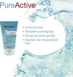 Garnier Skinactive PureActive Reinigingsgel Anti-Mee-Eters - 150ml -Verzorgingsproducten 1143x1200 2