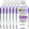 Garnier SkinActive 2in1 Oogmakeupreiniging - 6 X 125 Ml - Voordeelverpakking