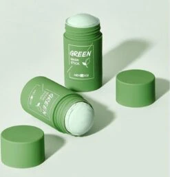 MENGSIQI - Green Mask Stick - Huidverzorging - Gezichtsmasker - Kleimasker - Mee Eters & Acne Verwijderen - Acne Verzorging - Vette Huid - Mee-eter Verwijderaar - Poriën Reiniger -Blackhead - Unisex - Verzachtend -Verkoelend - Dermatologisch Getest -Verzorgingsproducten 1150x1200 6