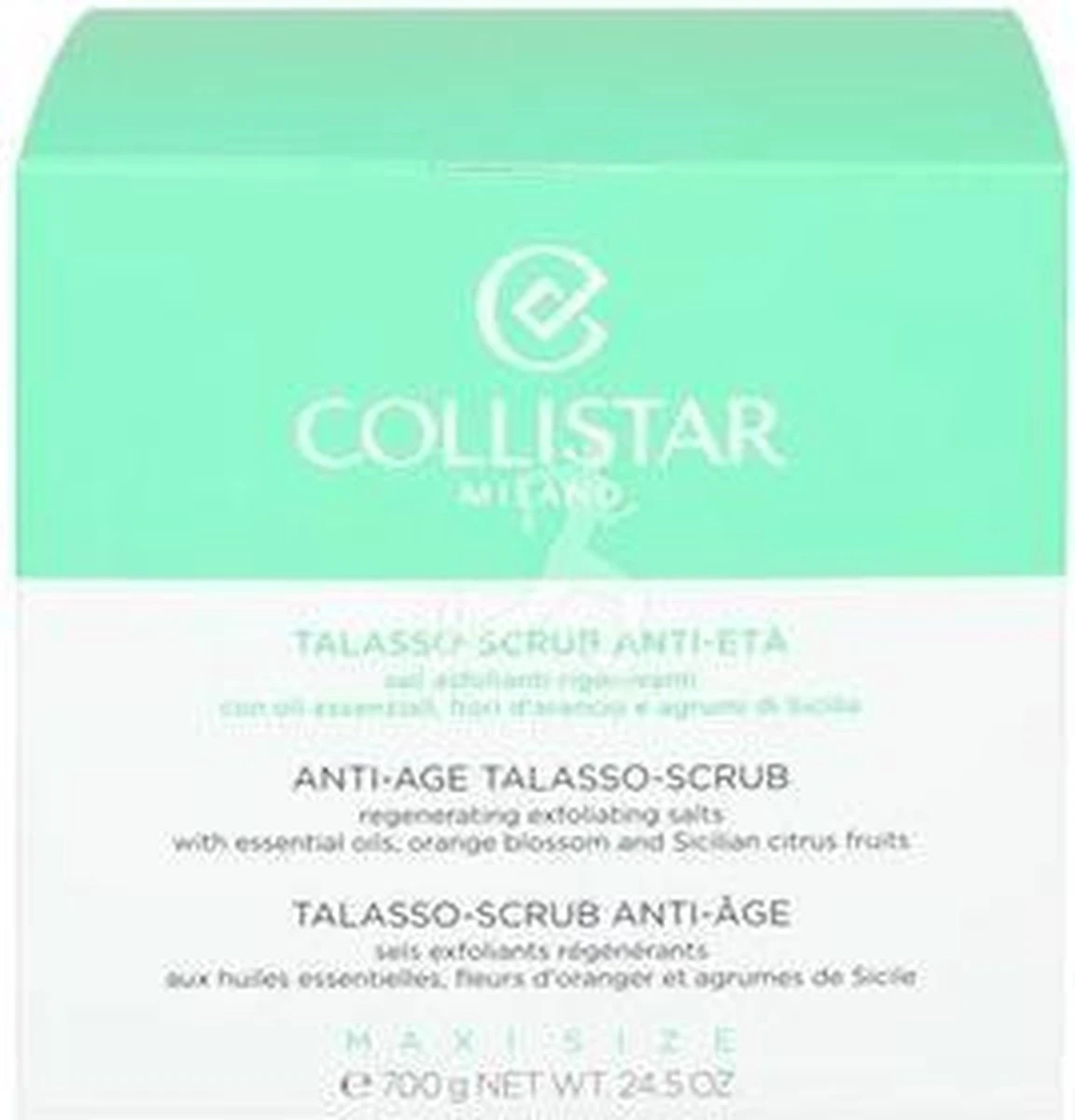 Collistar Talasso Scrub Anti-Age - 700 Gr 7 Collistar Talasso Scrub Anti-Age - 700 Gr - Afbeelding 5