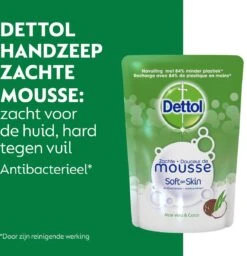 Dettol Handzeep Zachte Mousse - Antibacterieel - Navulling Magic Foam - Aloe Vera & Coco - 200 Ml 12 Dettol Handzeep Zachte Mousse - Antibacterieel - Navulling Magic Foam - Aloe Vera & Coco - 200 Ml -Verzorgingsproducten 1157x1200 1