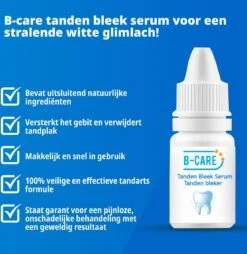 B-care Tanden Bleker – Wittere Tanden – Teeth Whitening Strips – Professioneel Resultaat - Tandsteen Verwijderaar - Zonder Peroxide - Tandenbleekset - Tanden Bleken -Verzorgingsproducten 1169x1200 11