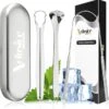 Xclusive-lifestyle® - Luxe RVS Tongschraperset - 4-Delige Professionele Tongreiniger - Mondverzorging - Mondhygiëne - Herbruikbaar En Duurzaam - Ayurveda - Aanbevolen Door Tandartsen -Verzorgingsproducten 1169x1200 7