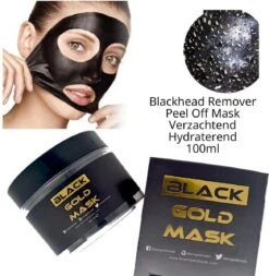 Black Gold Peel Off Masker - Gezichtsmasker - Blackhead Remover Mask 100ML - Tegen Mee Eters En Acne -Verzorgingsproducten 1170x1200 5
