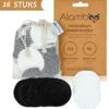 16x Herbruikbare Wattenschijfjes - Wasbare Zachte Wattenschijfjes - Duurzame & Biologische - Inclusief Waszakje -Verzorgingsproducten 1173x1200 3