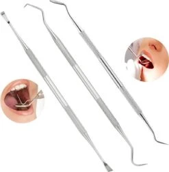 Newide Professionele Tandarts Set Met Luxe Etui – Tandsteen Verwijderaar – RVS Tandarts Setje – Tandenstokers – Tandartshaakje – Tand Verzorging Gereedschap Set – Tandplak Verwijderaar -Verzorgingsproducten 1177x1200 8