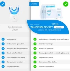 ISmile Professionele Tandenbleekset - Veilig Tanden Bleken - Zonder Peroxide - Witte Tanden - Teeth Whitening -Verzorgingsproducten 1180x1200 8