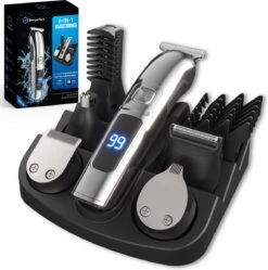 Beeperfect® 6 In 1 Baardtrimmer Voor Mannen - Trimmer - Bodygroomer - Neus En Oor Trimmer - IPX6 Waterdicht - 6 Opzetstukken -Verzorgingsproducten 1192x1200 1