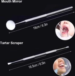 Compleet Tandarts Setje –4 Stuks Tandsteenhaakje – Tandartshaakje - Mondspiegel – Tandarts Gereedschap – Mondverzorging – Stainless Steel 10 Compleet Tandarts Setje –4 Stuks Tandsteenhaakje – Tandartshaakje - Mondspiegel – Tandarts Gereedschap – Mondverzorging – Stainless Steel -Verzorgingsproducten 1195x1200 18