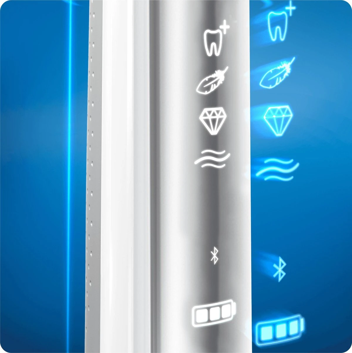 Oral B Oral-B Genius 8900 - Elektrische Tandenborstel Duoverpakking - Wit 7 Oral B Oral-B Genius 8900 - Elektrische Tandenborstel Duoverpakking - Wit - Afbeelding 5