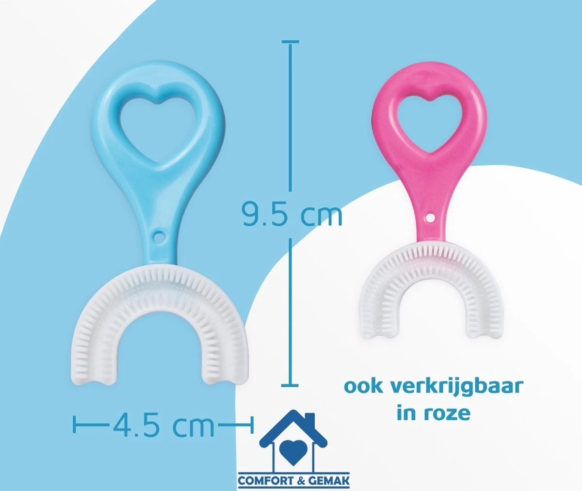 Tandenborstel Voor Baby En Kind - Eenvoudig, Hygiënisch En De Oplossing Voor Tandenpoetsen Bij Kinderen - BPA Vrij – BLAUW 8 Tandenborstel Voor Baby En Kind - Eenvoudig, Hygiënisch En De Oplossing Voor Tandenpoetsen Bij Kinderen - BPA Vrij – BLAUW - Afbeelding 6