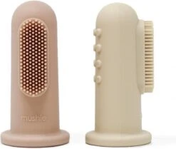 Mushie Finger Toothbrush Clay/Sand - Vingertandenborstel Baby - 2 Stuks Per Verpakking - Tandenborstel Siliconen 28 Mushie Finger Toothbrush Clay/Sand - Vingertandenborstel Baby - 2 Stuks Per Verpakking - Tandenborstel Siliconen -Verzorgingsproducten 1200x1016 3