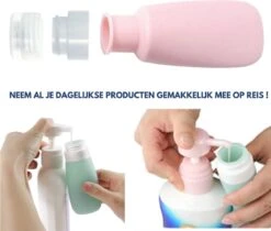 Pazzo Goods - Reisflesjes - Gratis Toilettasje - Reisflesjes Handbagage - Reisflacons - Reisflesjes 100 Ml - Siliconen - 4 Stuks - Duurzaam - Navulbaar -Verzorgingsproducten 1200x1019 2