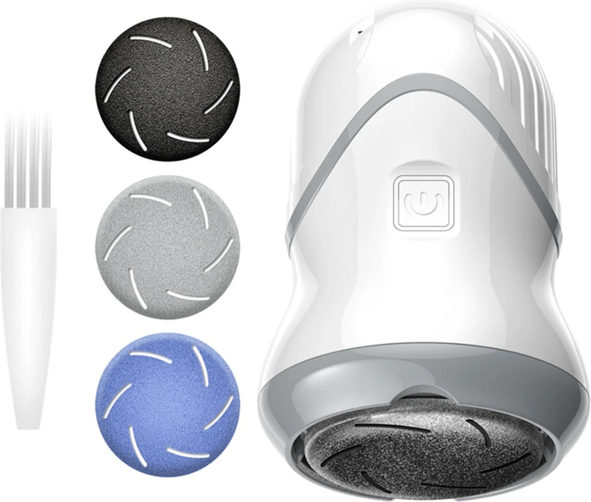 MW® Elektrische Eeltverwijderaar - Voetvijl - Eelt Verwijderaar - Elektrische Vijl - 3 Vijlschijven 3 MW® Elektrische Eeltverwijderaar - Voetvijl - Eelt Verwijderaar - Elektrische Vijl - 3 Vijlschijven