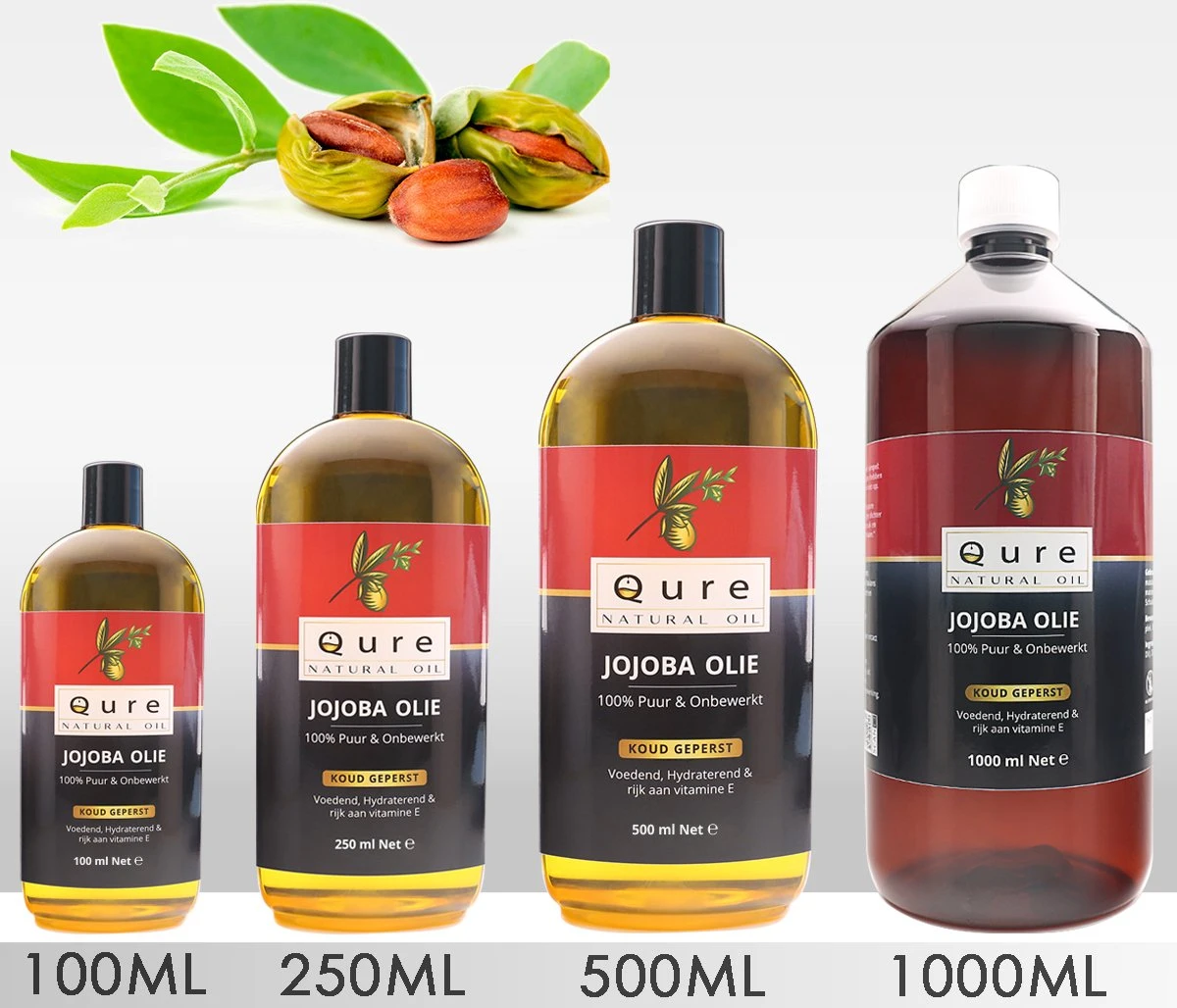Jojoba Olie 100ml | 100% Puur & Onbewerkt | Jojobaolie Voor Gezicht, Haar En Lichaam 6 Jojoba Olie 100ml | 100% Puur & Onbewerkt | Jojobaolie Voor Gezicht, Haar En Lichaam - Afbeelding 4